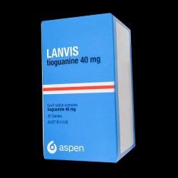 Ланвис (Тиогуанин) таблетки 40мг 25шт в Каспийске и области фото