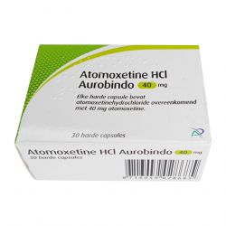 Атомоксетин HCL 40 мг Европа :: Аналог Когниттера :: Aurobindo капс. №30 в Каспийске и области фото